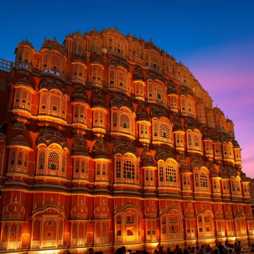 Hawa Mahal in Jaipur, a highlight of a North India itinerary with kids